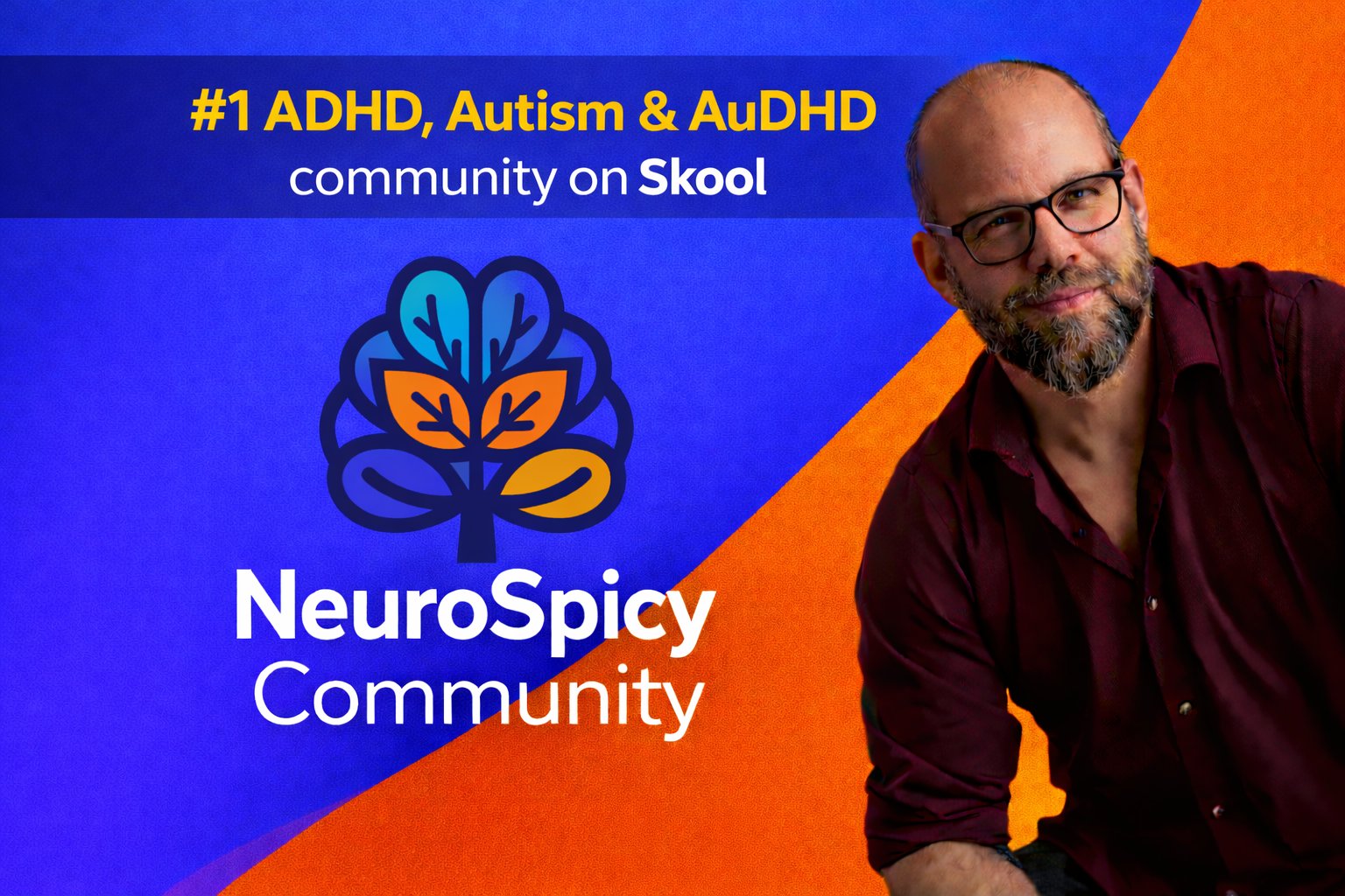 NeuroSpicy Community - Sol Smith with community branding
